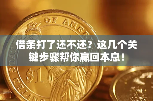 武汉借条打了还不还？这几个关键步骤帮你赢回本息！