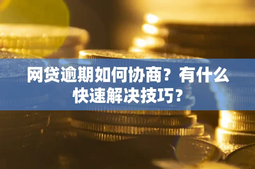 武汉网贷逾期如何协商？有什么快速解决技巧？