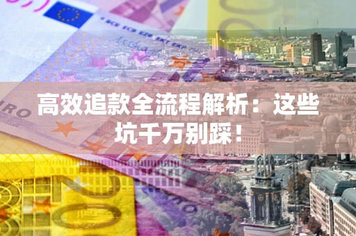 武汉高效追款全流程解析：这些坑千万别踩！